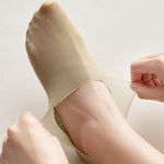 Leichte, unsichtbare Socken aus atmungsaktiver Baumwolle