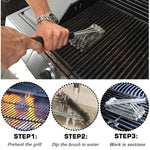 18" Grillreinigungsbürste mit 360° Drehfunktion