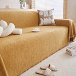 Eleganter Sofaüberwurf für Stil und Schutz im Wohnzimmer