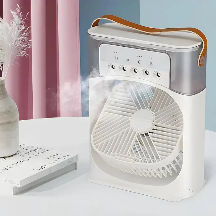 3-in-1 Kühlgerät mit 7-farbigem LED-Licht - ChillWave Plus