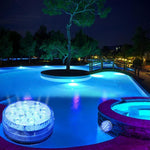 Waterproof LED Light with Magnetic Remote Control for Pools