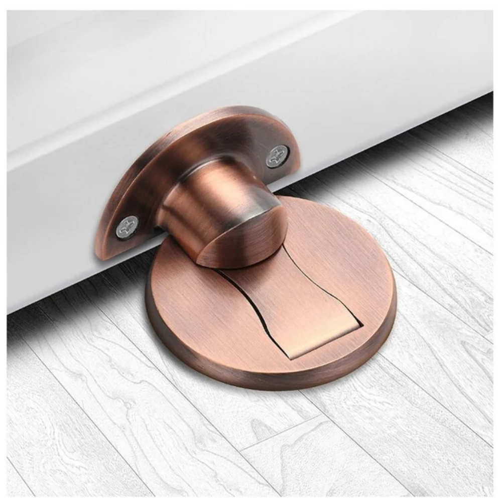 Stylish Magnetic Door Stopper made of Stainless Steel – 6 Color Options for Home and Office