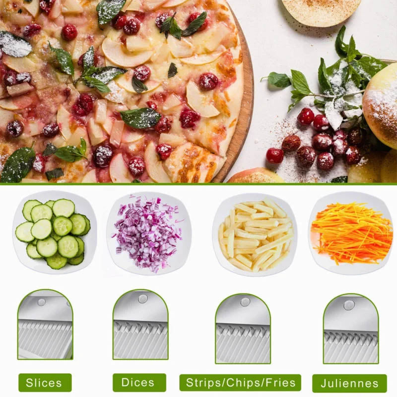 Schneidemeister | Verstellbarer, sicherer Gemüsehobel