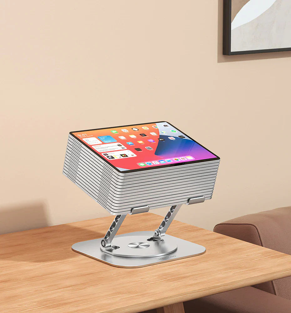 Vielseitiger Laptopständer mit 360-Grad-Drehfunktion