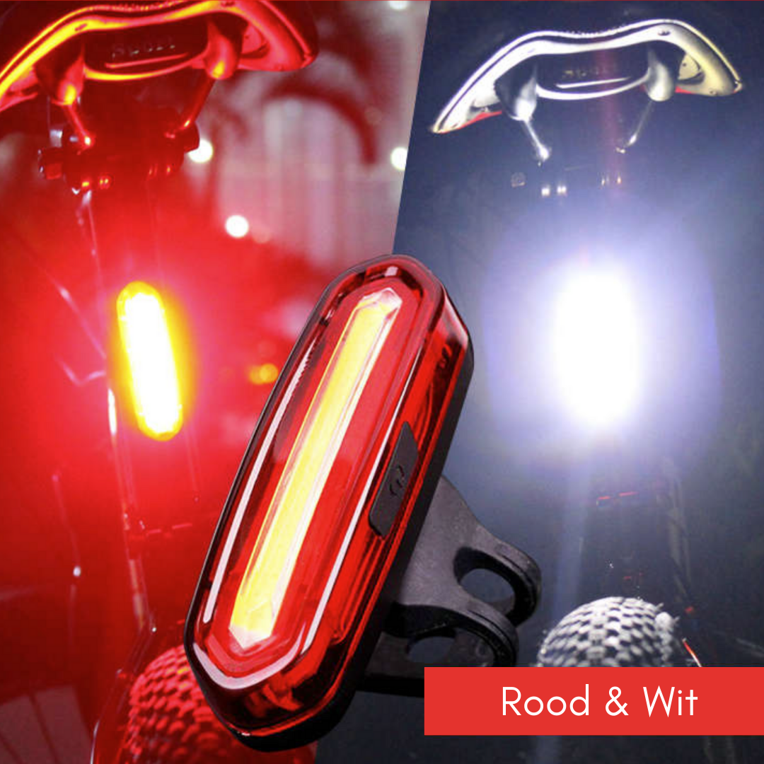 Wiederaufladbares LED-Rücklicht für Fahrräder – Maximale Sichtbarkeit