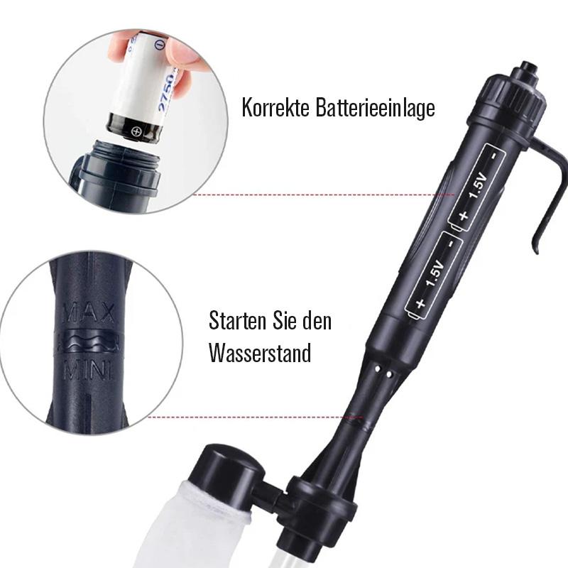 Automatischer Wasserwechsel für Aquarien