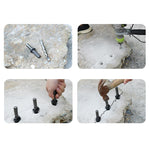 Starkspalter | Professionelles 16 mm Keilstein-Werkzeug