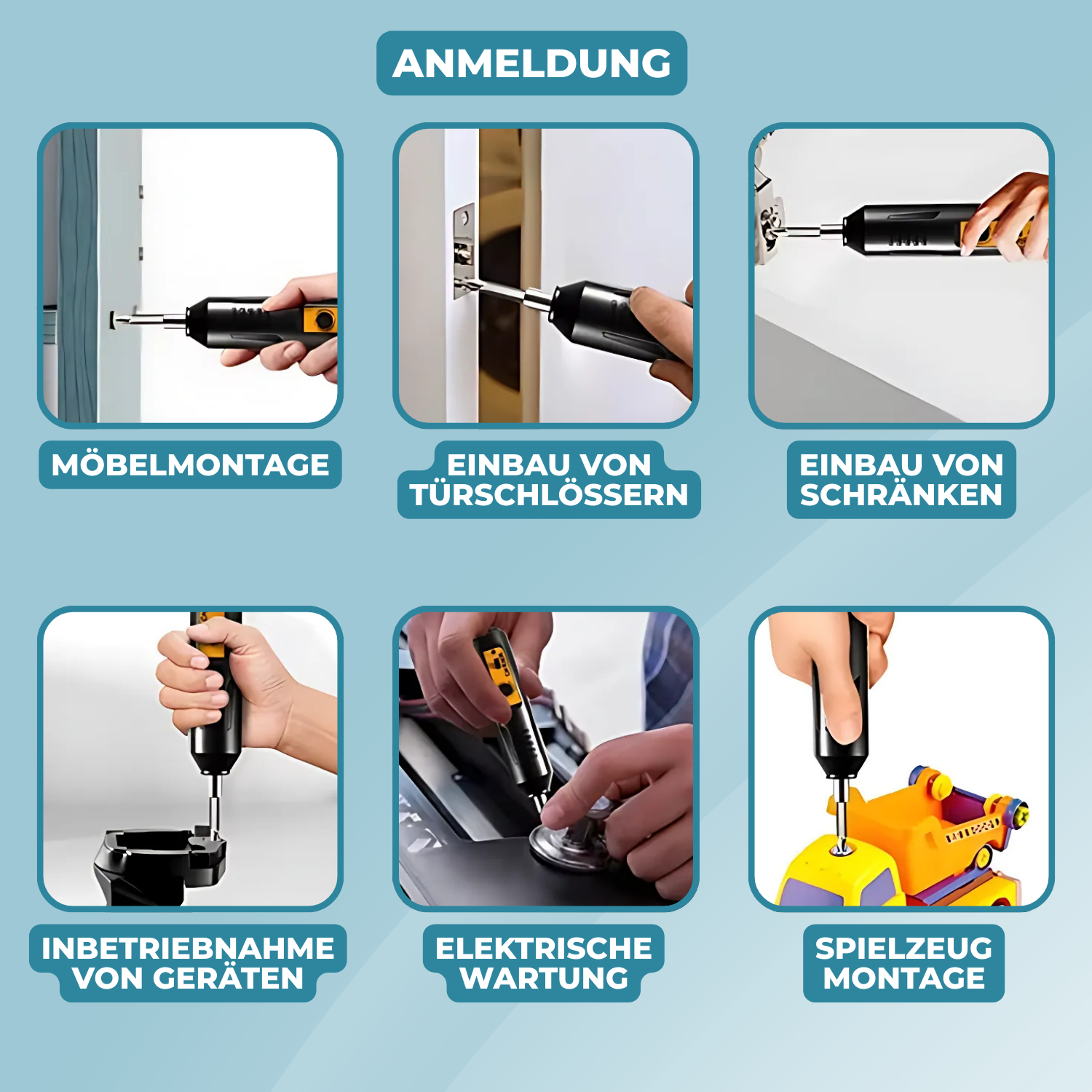 Simple screwdriving tasks with the SmartTurn Screwdriver