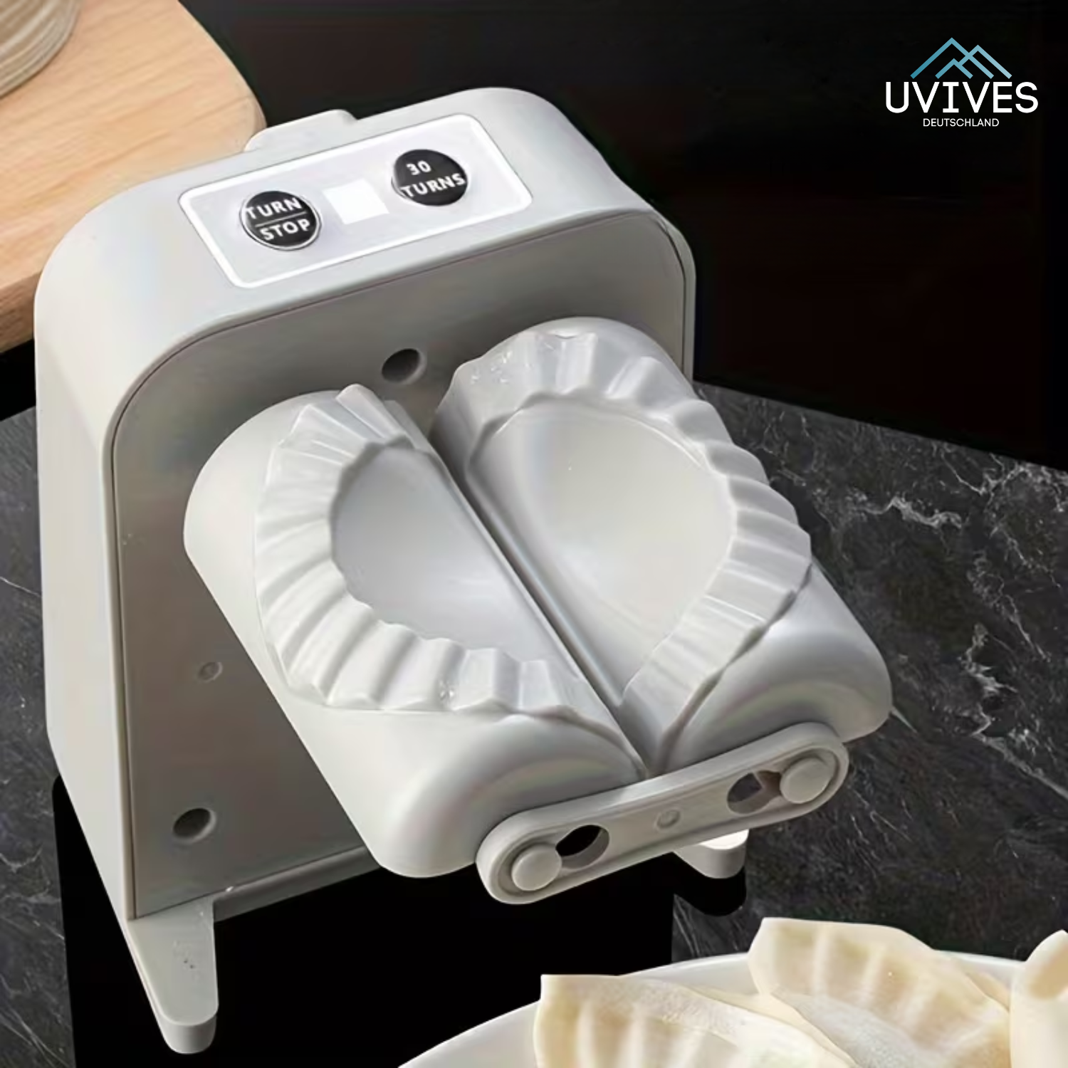 Dumpling Wizard - Automatic folding of dough pockets in seconds