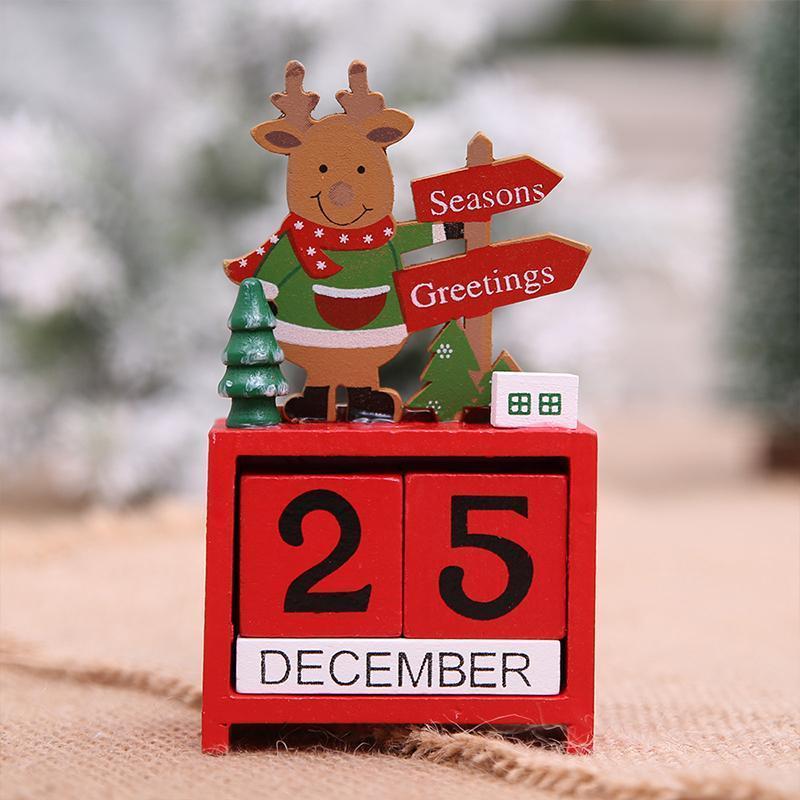 Weihnachtlicher Dekorationskalender