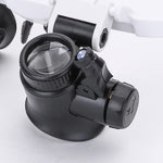 LED-Vergrößerungsbrille für präzise Sicht