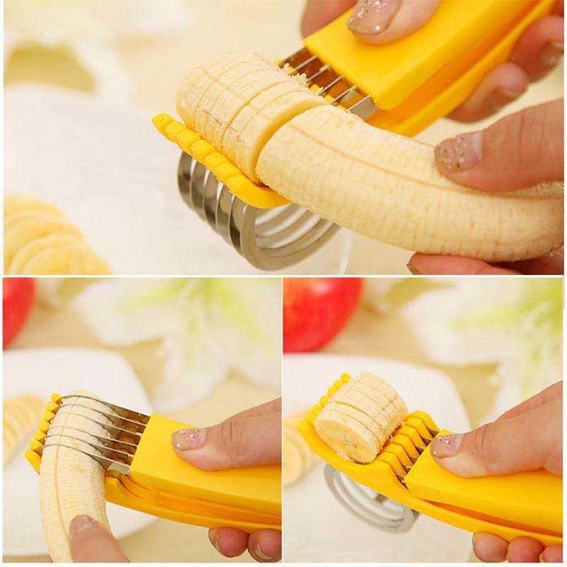 Bananenschneider aus Edelstahl – Für perfekte Scheiben