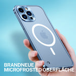 Stilvolles Magnetisches Handyhülle für iPhone mit Metallrahmen