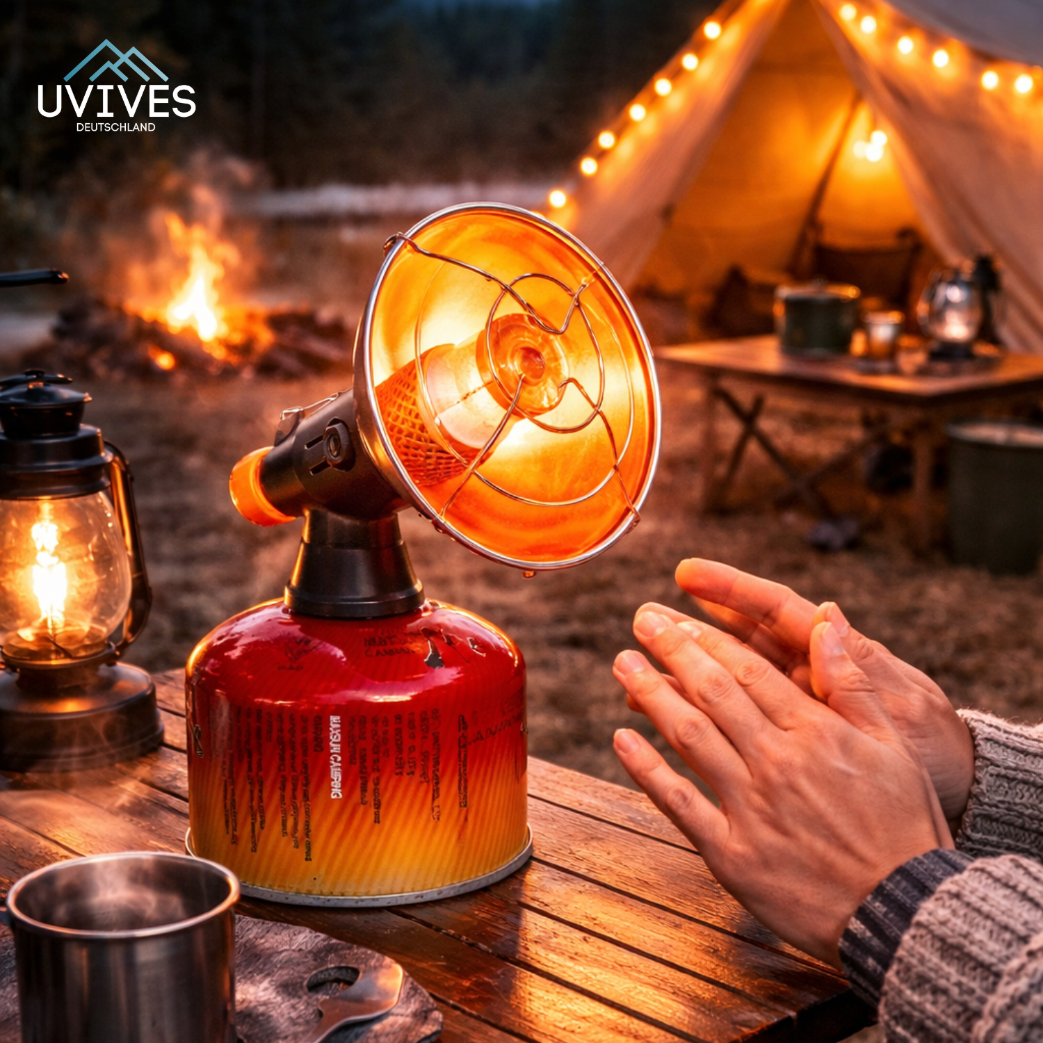 WärmeBoost – Portable Heater for Unforgettable Outdoor Moments