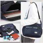 Aquaflex | Leichte, wasserfeste Schultertasche mit viel Stauraum