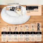 FluffyNest Komfort Hundebett – Orthopädisches Plüschschlafkissen für Hunde