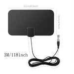 Digitale HDTV Antenne 4K – Verbesserte Version 2023