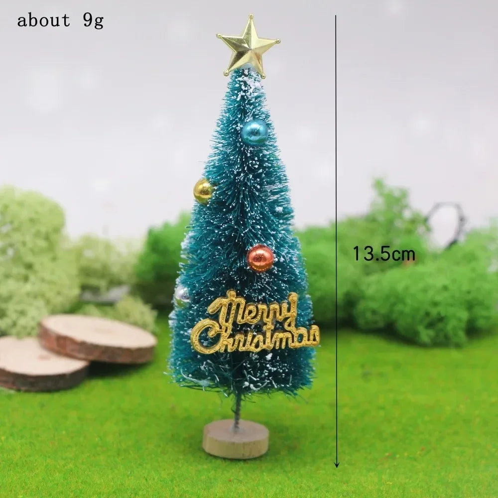Festive Miniature Tree | Handcrafted from cedar and pine | Table decoration & Christmas figurine 4.5–13 cm
