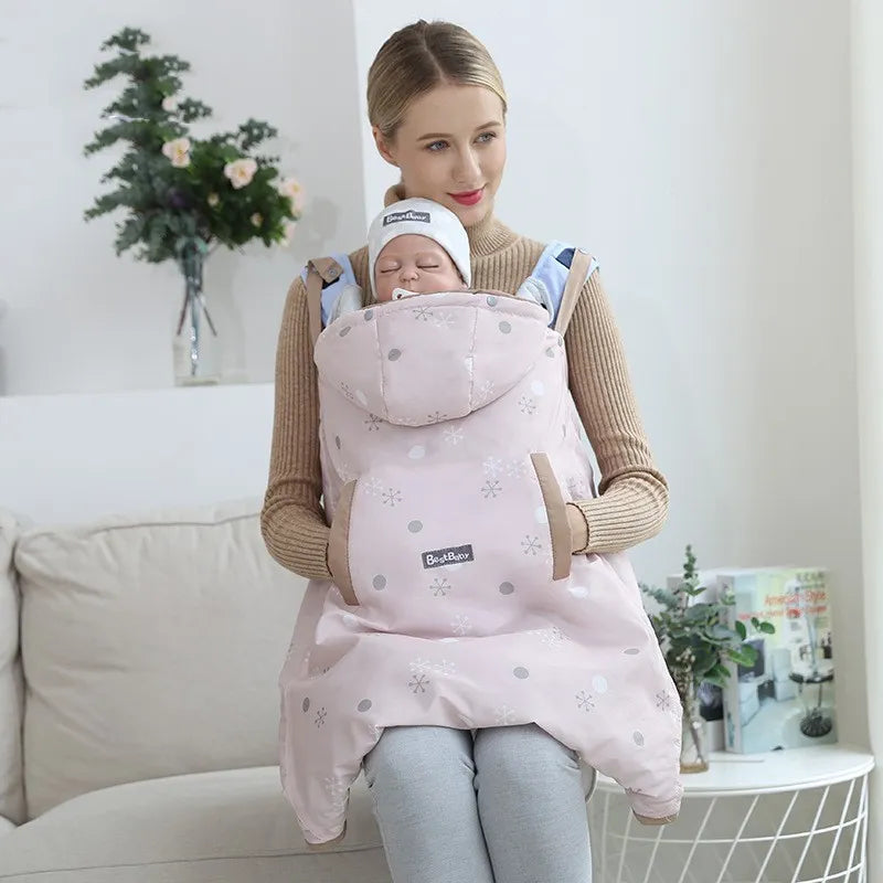 Wärmendes Tragecover für Babys – Wind- und Wetterschutz im Winter