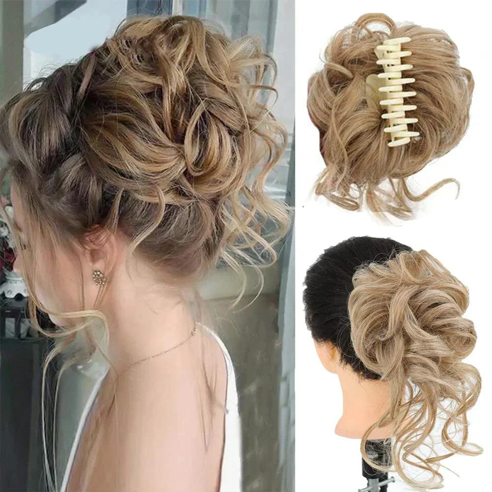 Elegante Haarknoten | Clip-in Haarteil für Volumen und Natürlichkeit