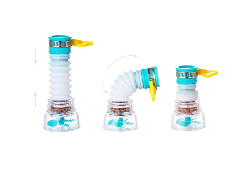 AquaSaver 360 – Flexibler Wasserhahn-Aerator mit 360° Drehung & Wassersparfunktion