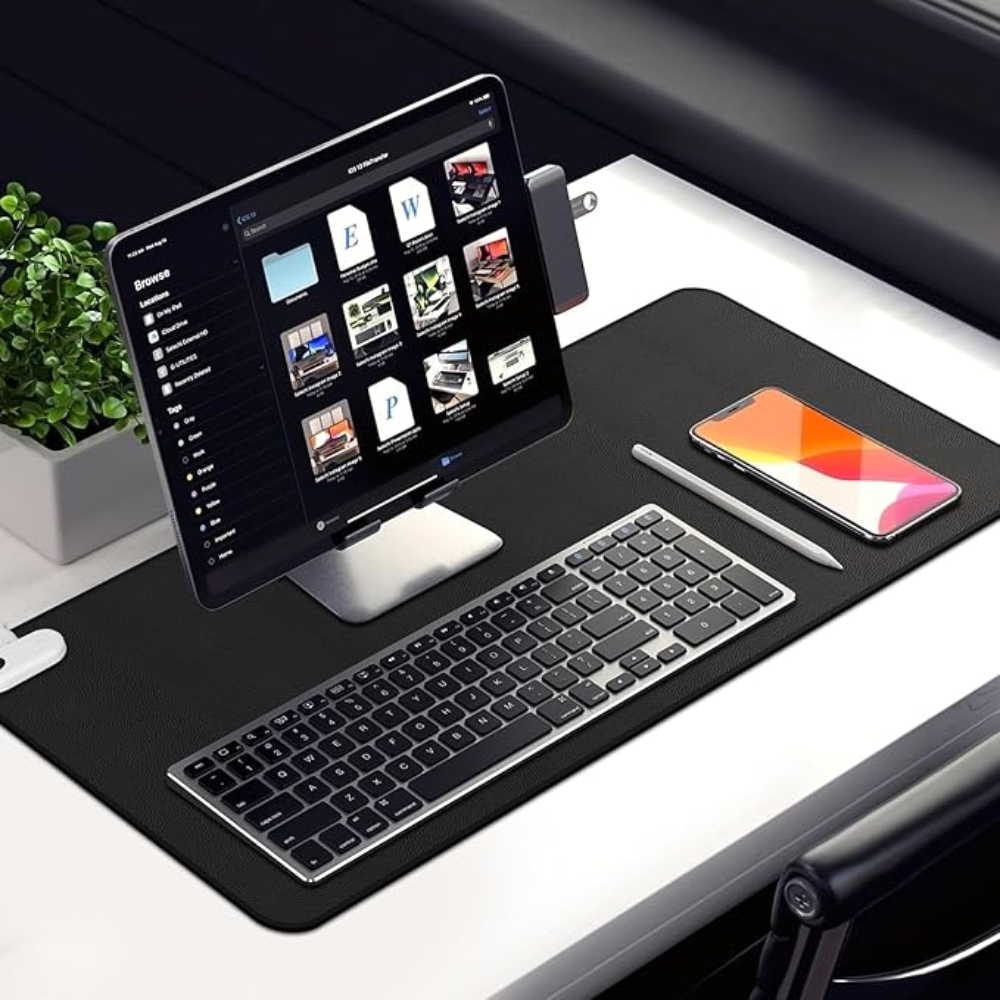 Heated Mat - Enjoy a comfortable workspace with instant warmth