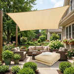 Sun Protection Paradise – Waterproof Rectangular Sun Shade Sail for Outdoor Areas