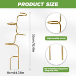 Stable Plant Support with Leaf Motif | 32 cm