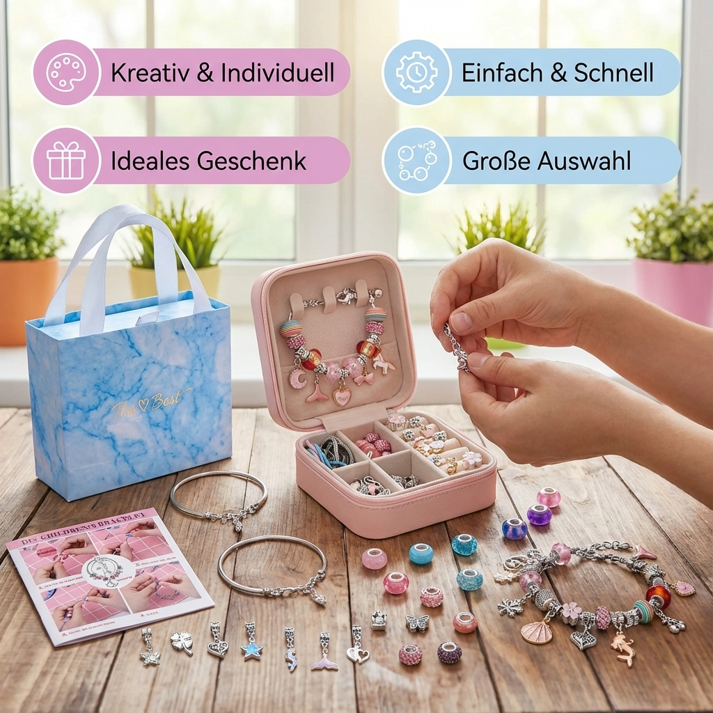 Bastelset für Schmuckherstellung – DIY Schmuck selbst gestalten