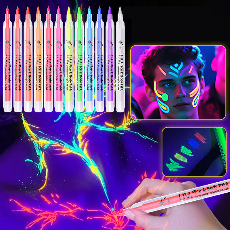 NeonGlow – Radiant Face Paint for Unforgettable Moments