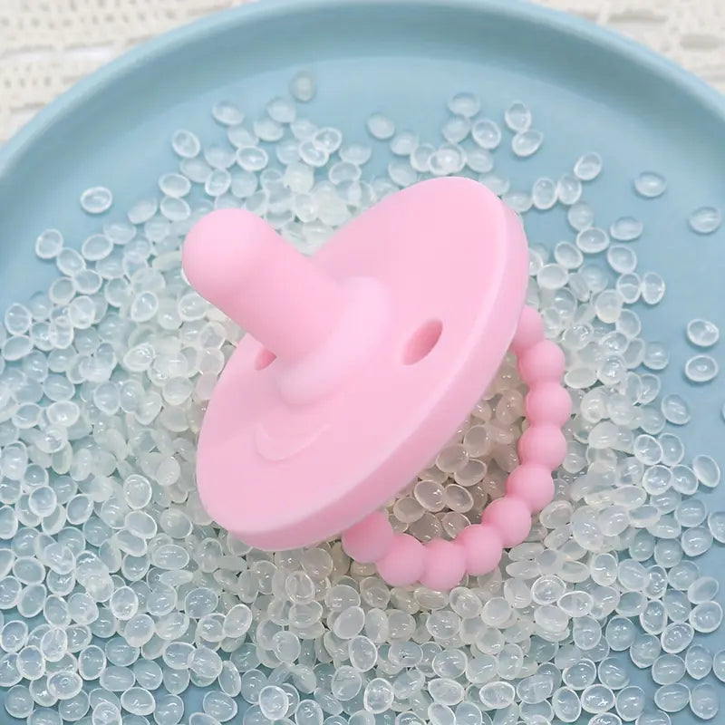 Weiches Beißspielzeug mit Griff – BPA-freier Silikon-Schnuller für Babys