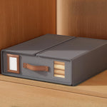 Practical Bedding Organizer with Viewing Window