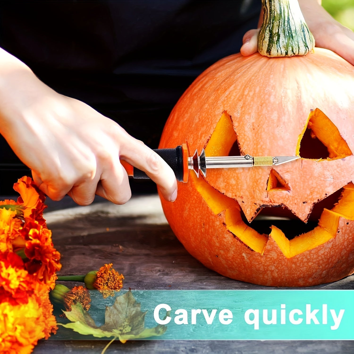 Electric Pumpkin Design Tool | Fast Cutting Results