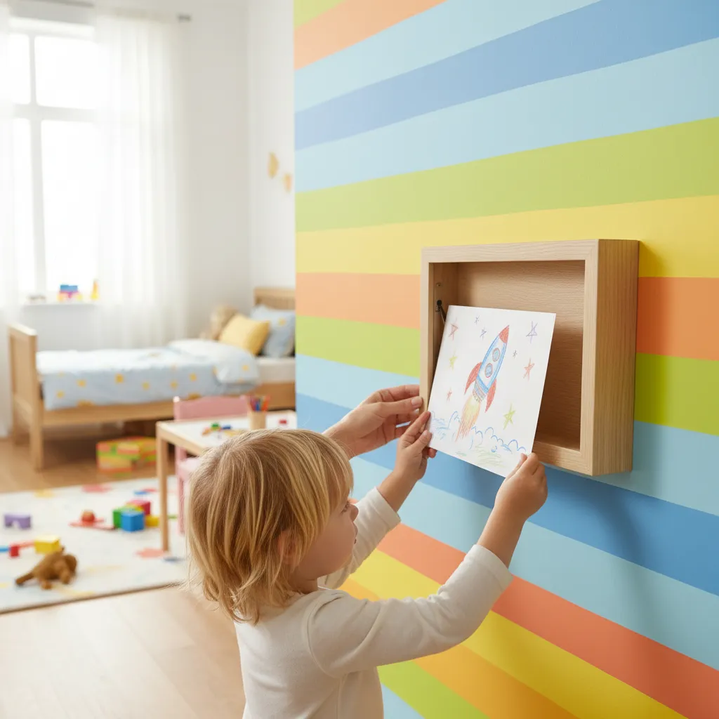 Kreativrahmen – Der perfekte Platz für Kinderkunstwerke