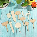 Plant care made easy with flexible wooden markers