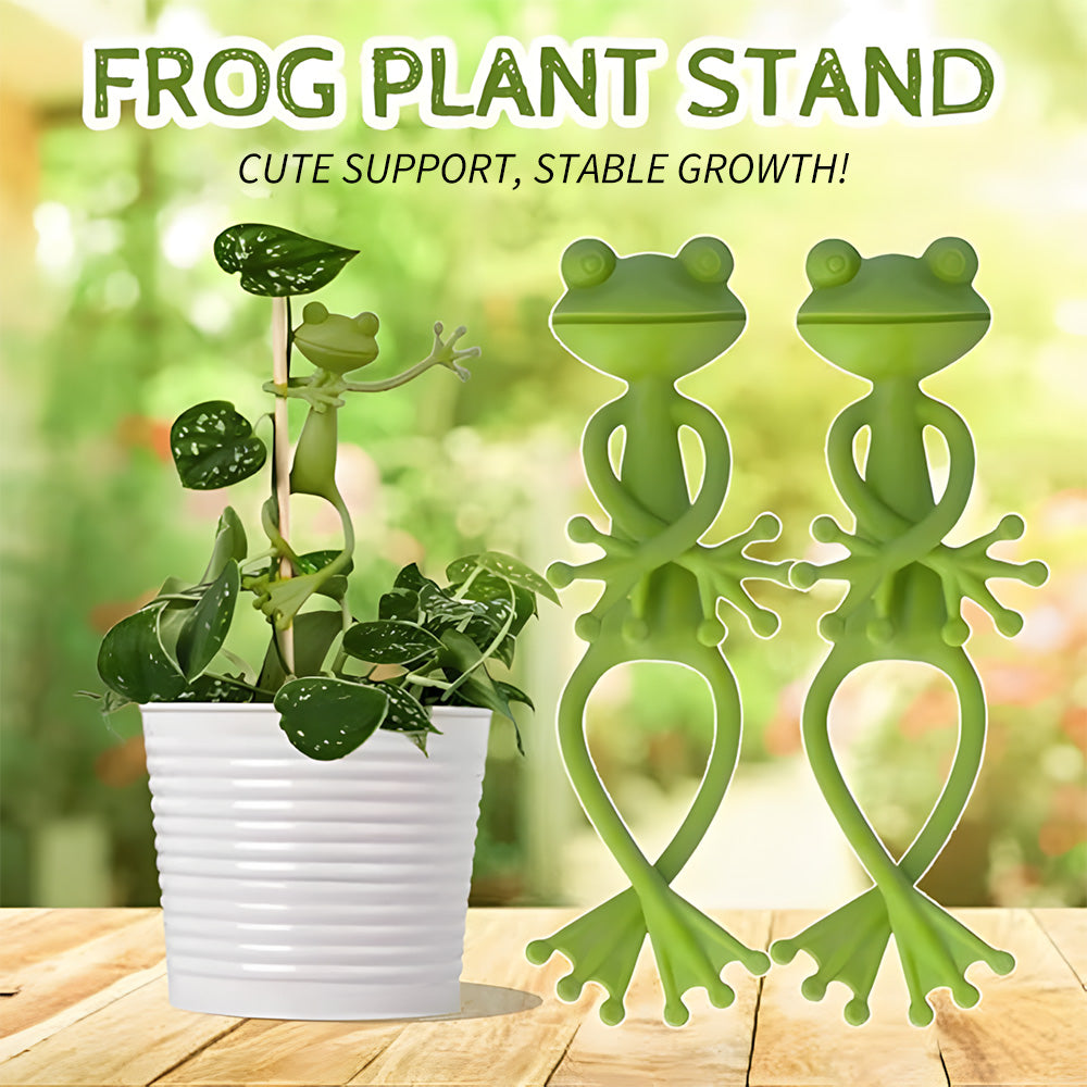 Frog Design Plant Supports – Stability with Charm