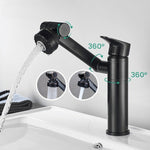 Eleganter, drehbarer Küchenarmatur mit multifunktionaler Nutzung