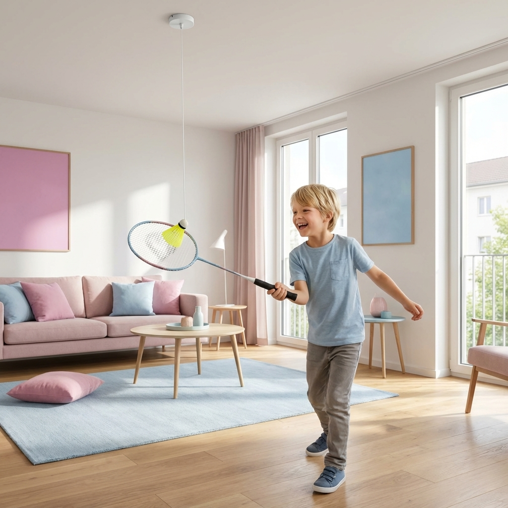 Badminton Set für den Innenbereich – Spielspaß für Zuhause