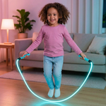 Springseil mit leuchtenden Effekten