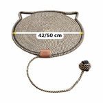 2-in-1 Katzenkratzmatte und Spielunterlage CatJoy