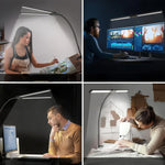 FlexiLight - Anpassbare LED-Schreibtischlampe mit Doppelkopf