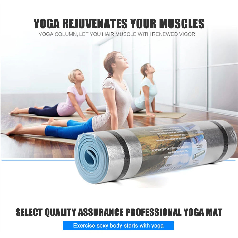 Comfortable Exercise Mat for Yoga and Fitness | 180 × 50 × 0.6 cm