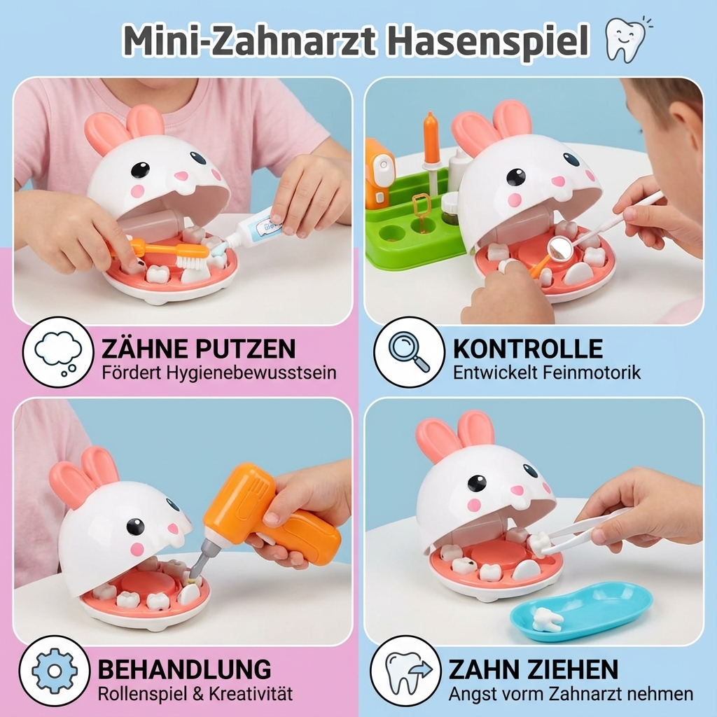 Zahnärztliches Mini-Spielzeug für Kinder