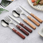 Elegantes 6-teiliges Edelstahlbesteckset – Stil für jeden Tisch