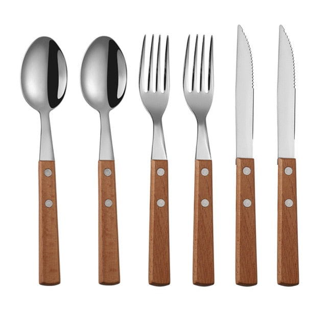 6-teiliges Besteckset