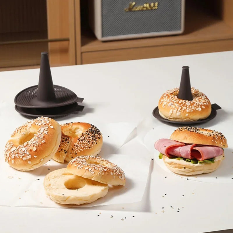 6er Set Silikon-Backformen für perfekte Donuts und Gebäck