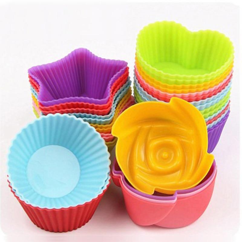 6er Set Silikon Muffin Backformen | SweetBaker