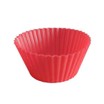 6er Set wiederverwendbare Silikonbackförmchen für Muffins