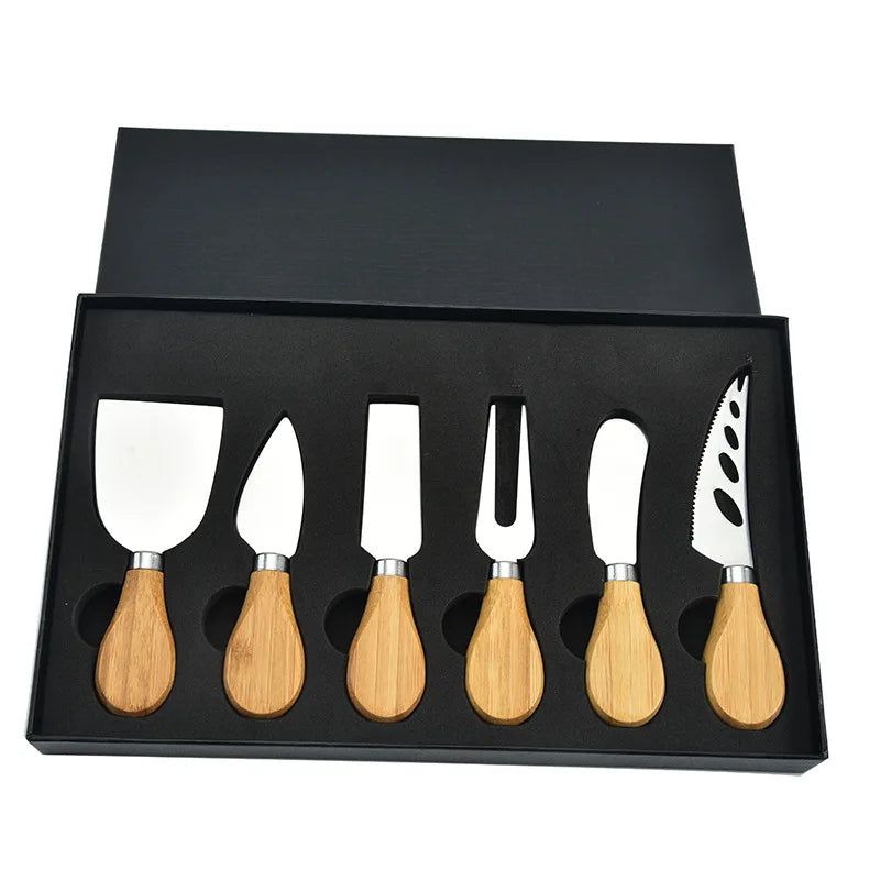6-teiliges Premium Käsemesserset für Feinschmecker