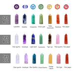 Geschenkset mit 7 Chakra Steinen